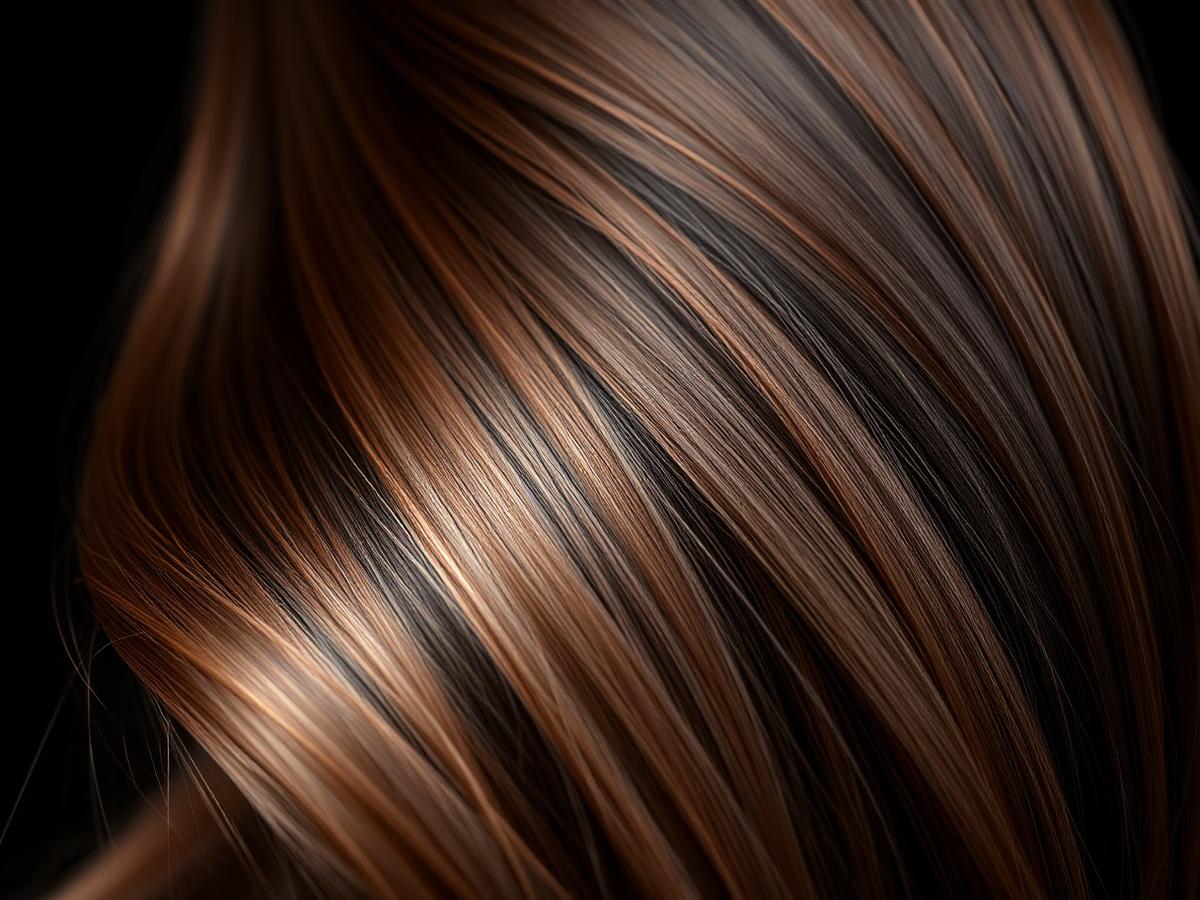 Illustrative hair image, not client work